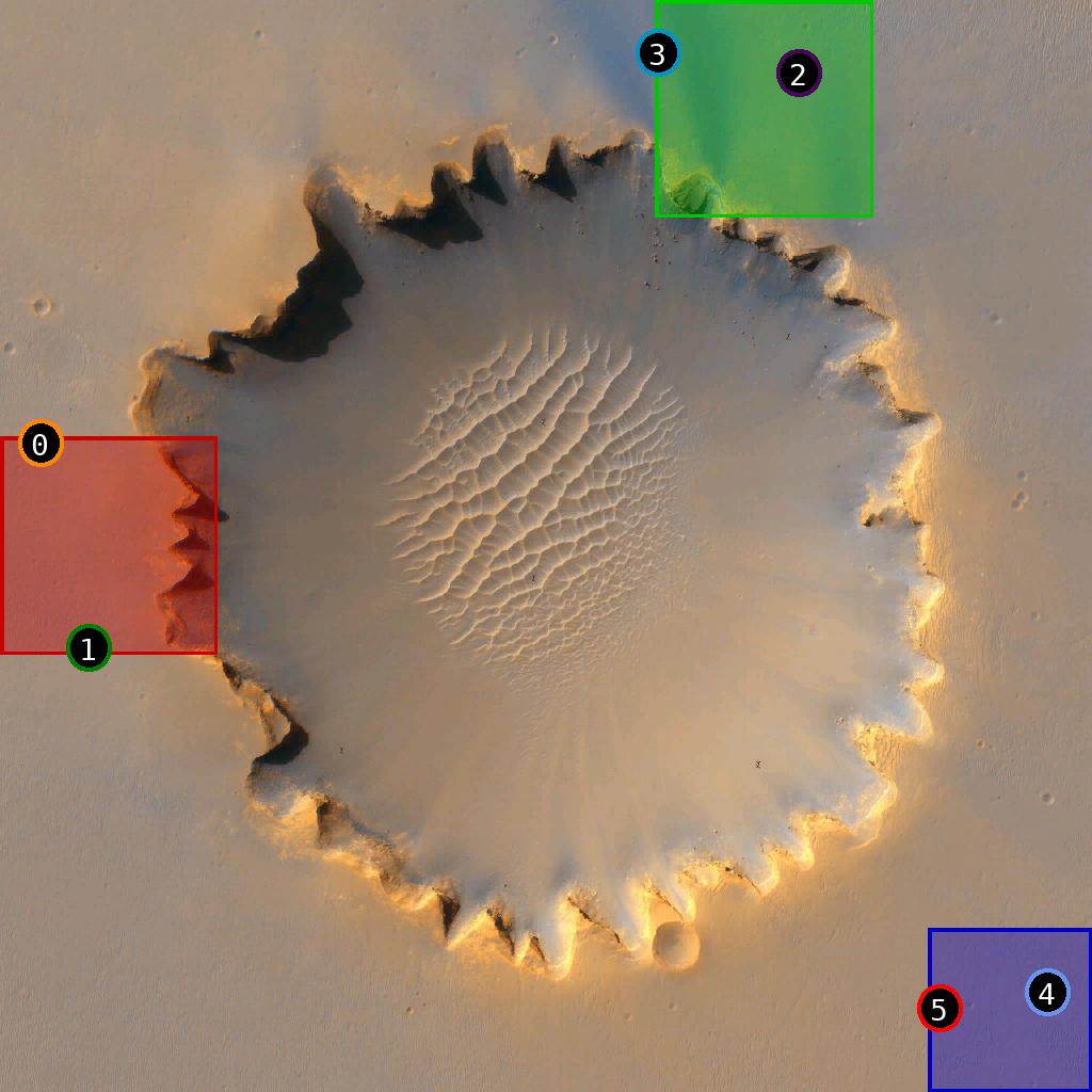 sat pic of Victoria Crater